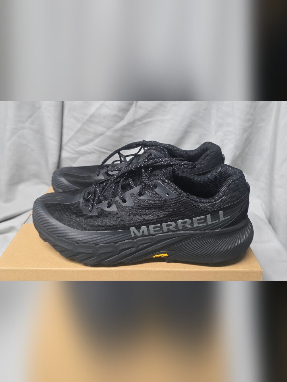 Merrell Agility Peak 5 Shoes Black J068045 Men Size 10 New With Box